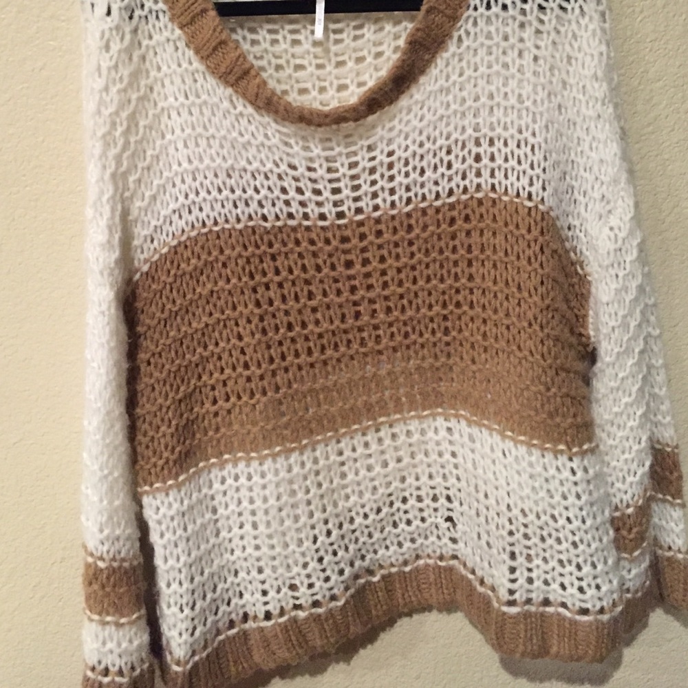 Free people worn once sweater
